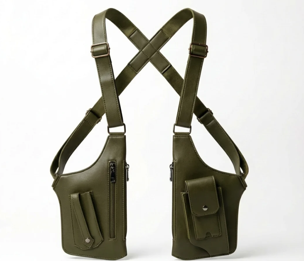 verevdaily - Premium  Leather Shoulder Bag